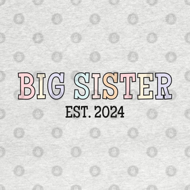 Big Sister Est 2024, Cute Big Sis Announcement by WaBastian